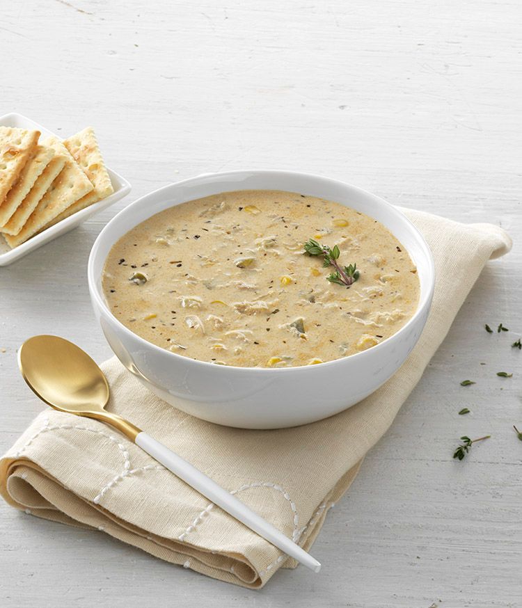 Spicy Crab & Sweet Corn Chowder