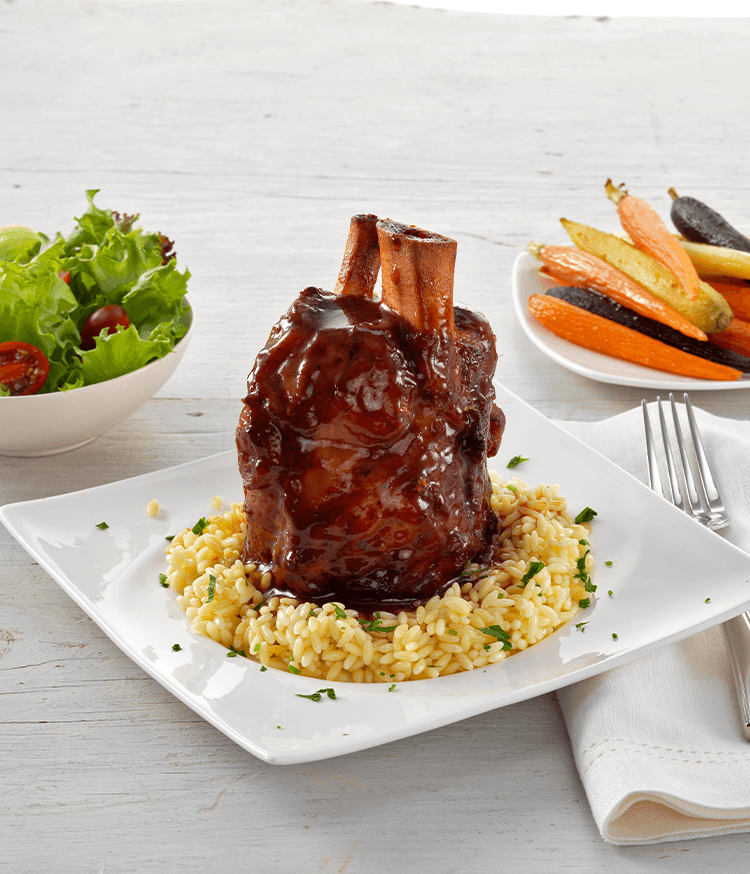 Fully Cooked Balsamic Barbecue Pork Shank