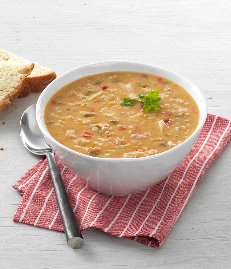 Thai Chicken Soup with Red Curry
