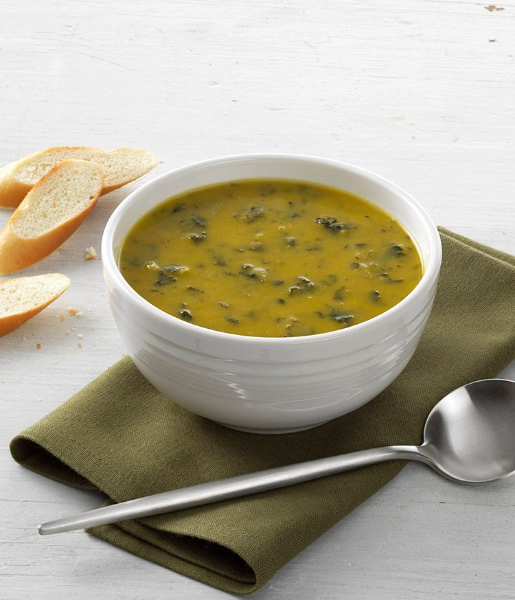 Organic Split Pea with Kale Soup