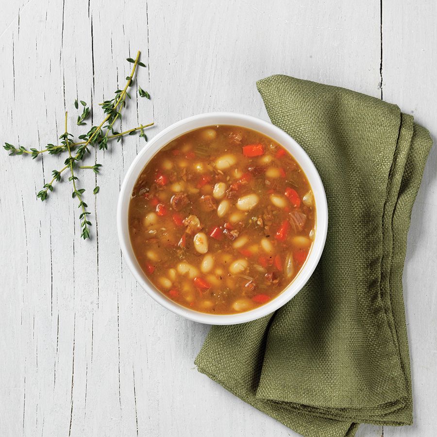 Savory Bean & Uncured Ham Soup