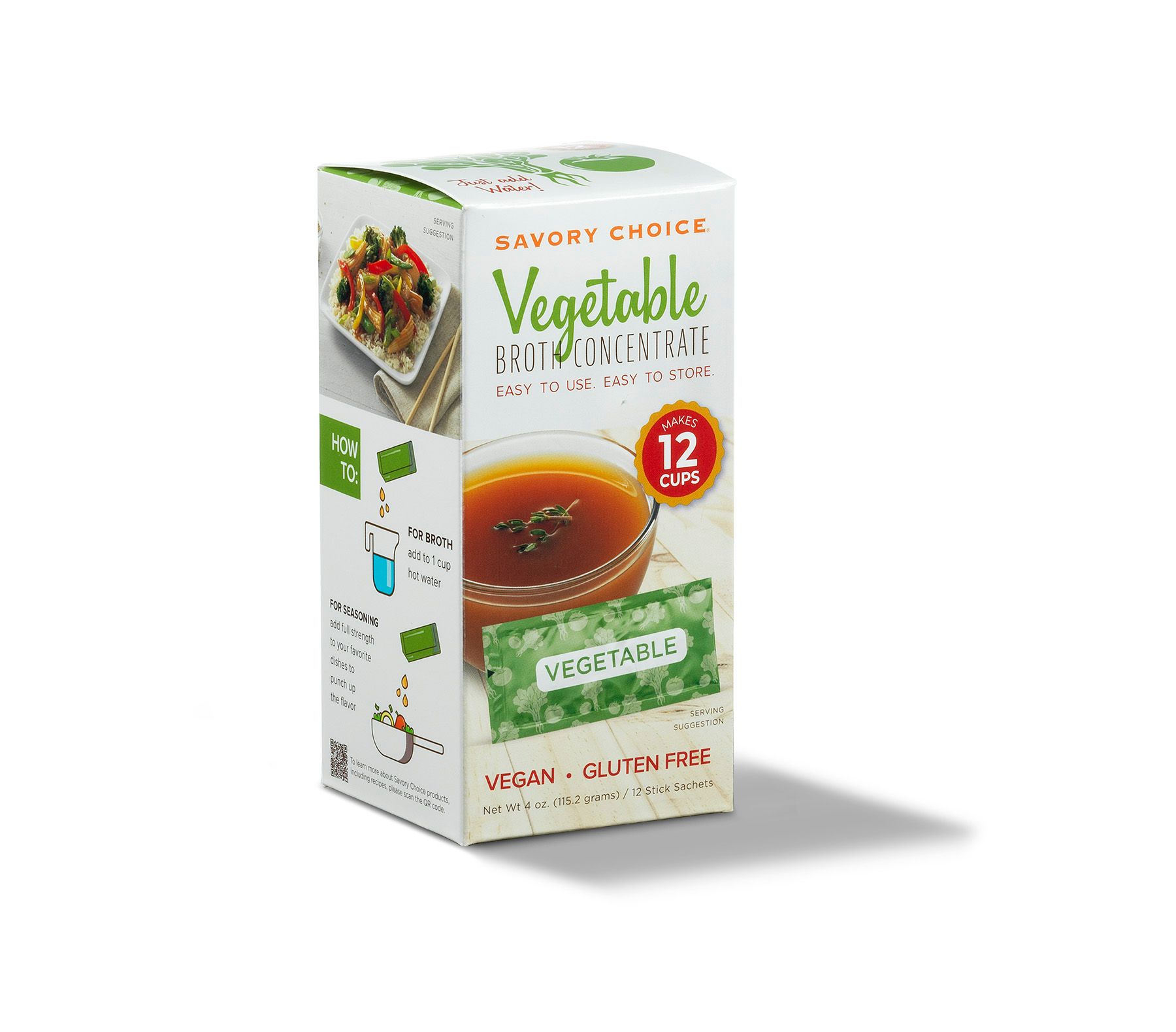 Vegetable Liquid Broth Concentrate - Retail pack