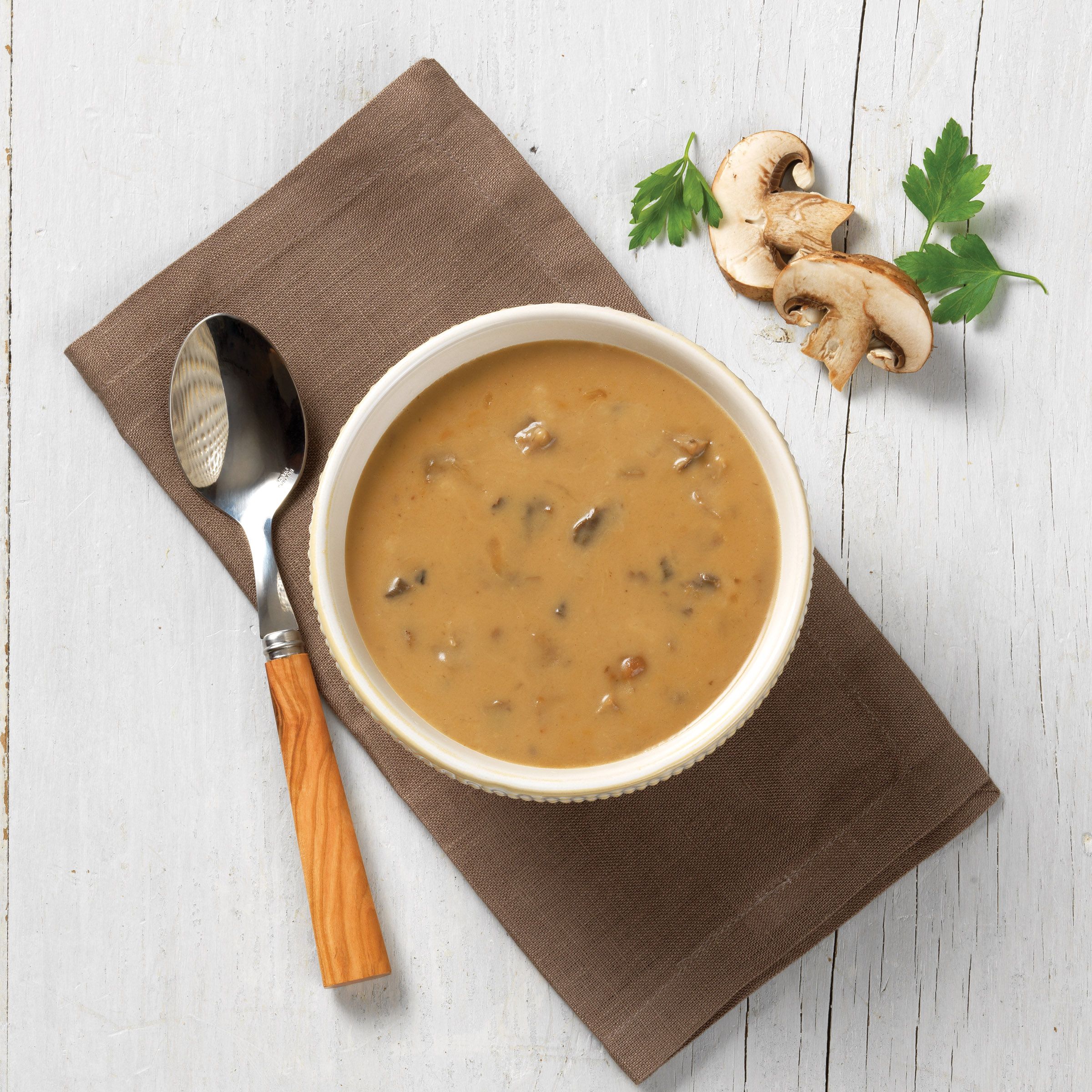 Mushroom Soup with Morels