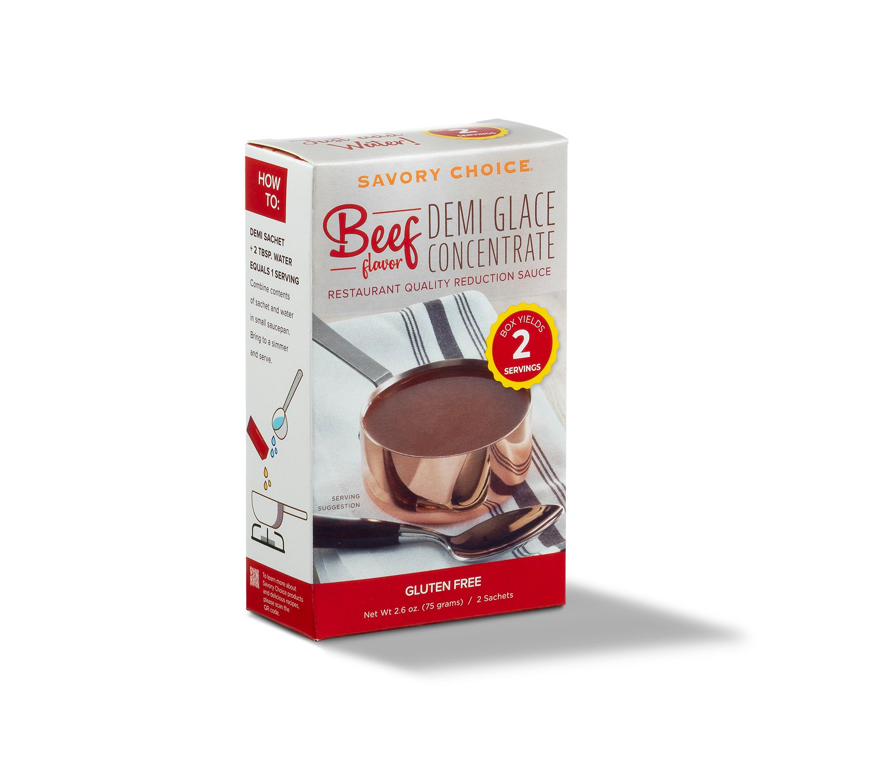 Beef Demi Glace Liquid Concentrate - Retail Pack