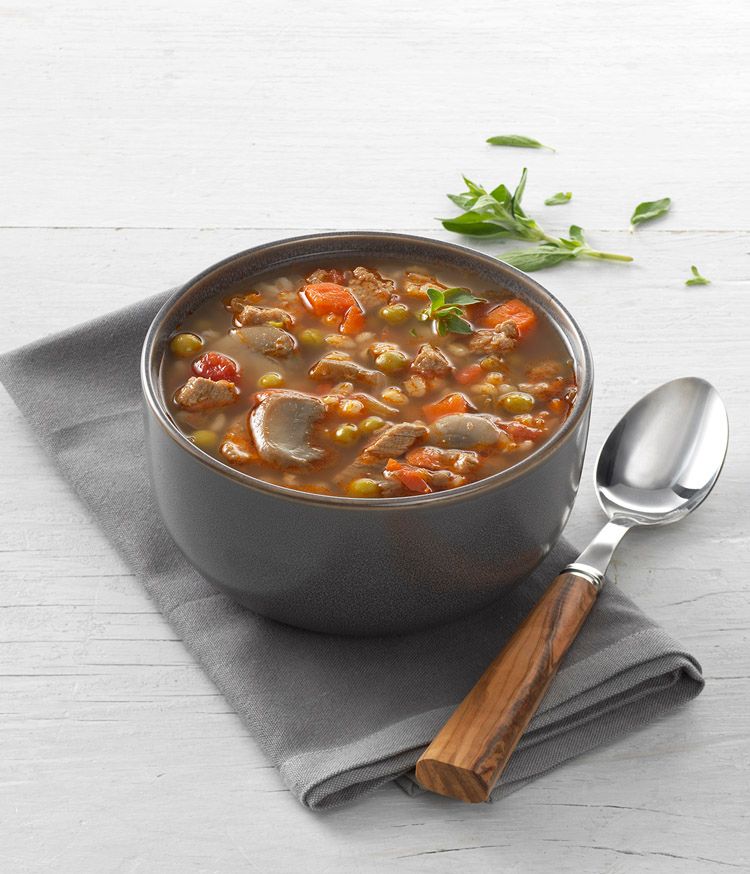 Beef Barley & Vegetable Soup