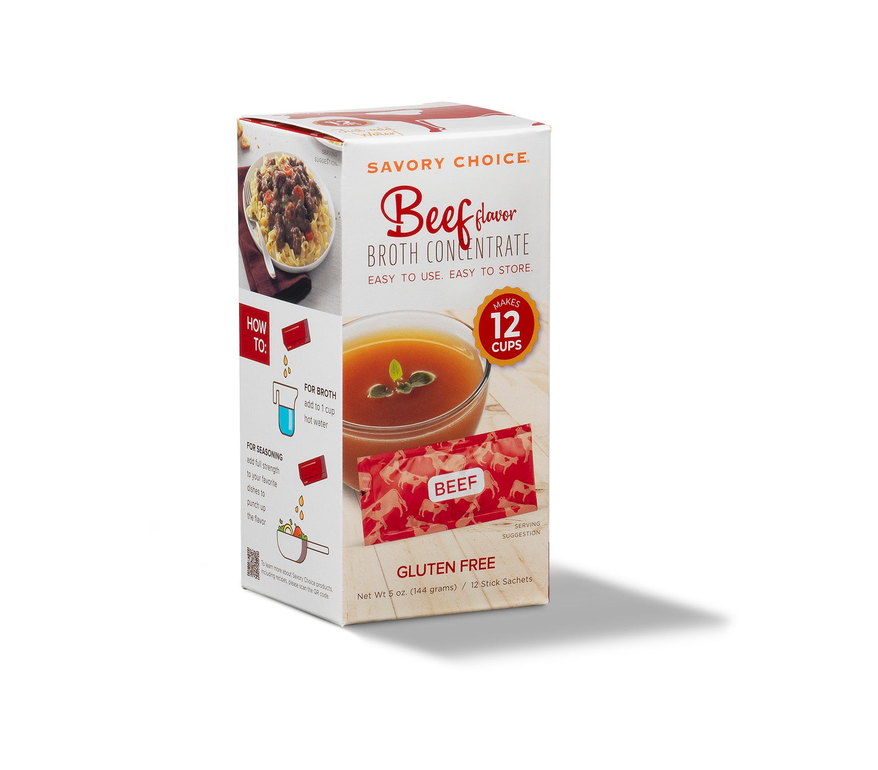 Beef Liquid Broth Concentrate - Retail Pack