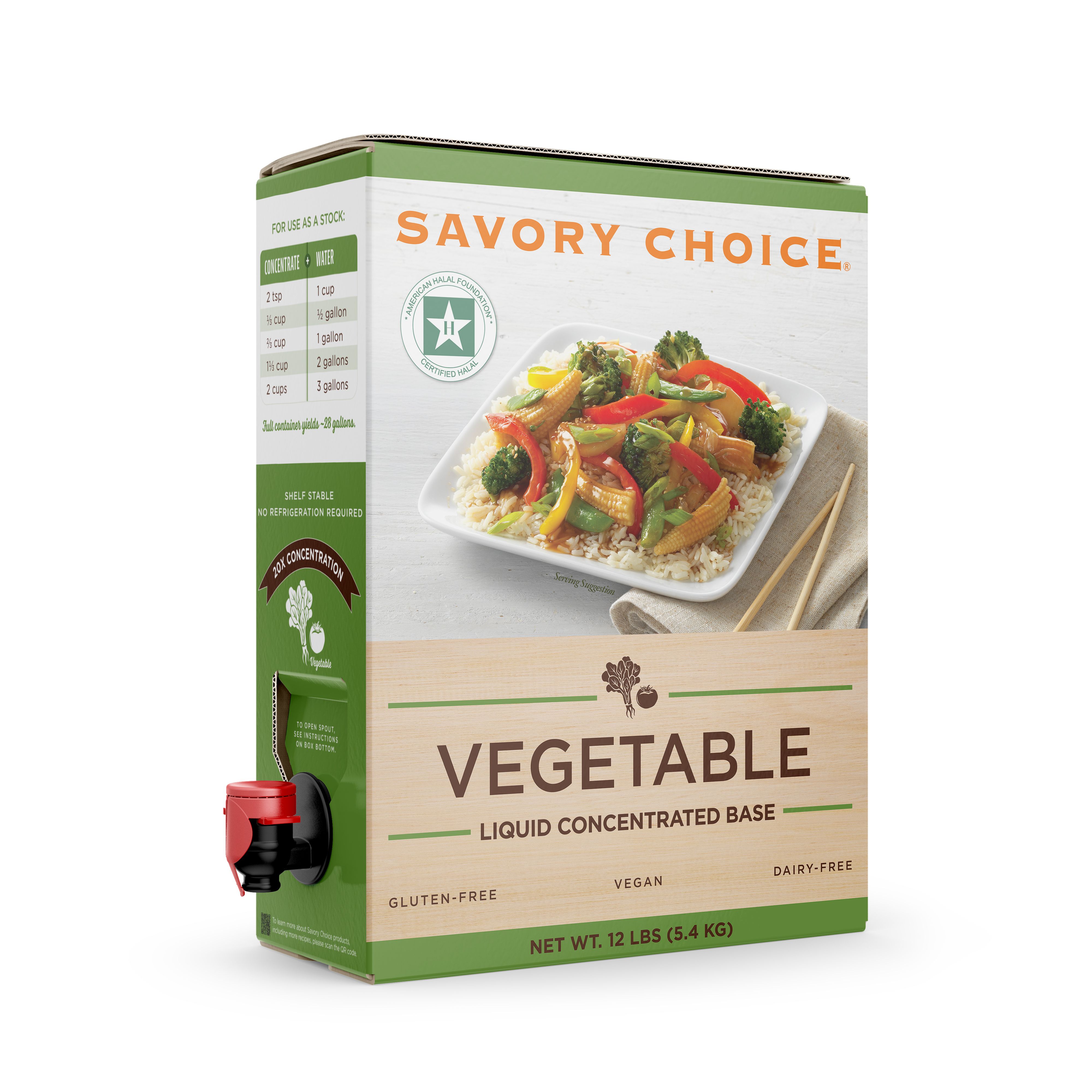 Vegetable Liquid Concentrated Base