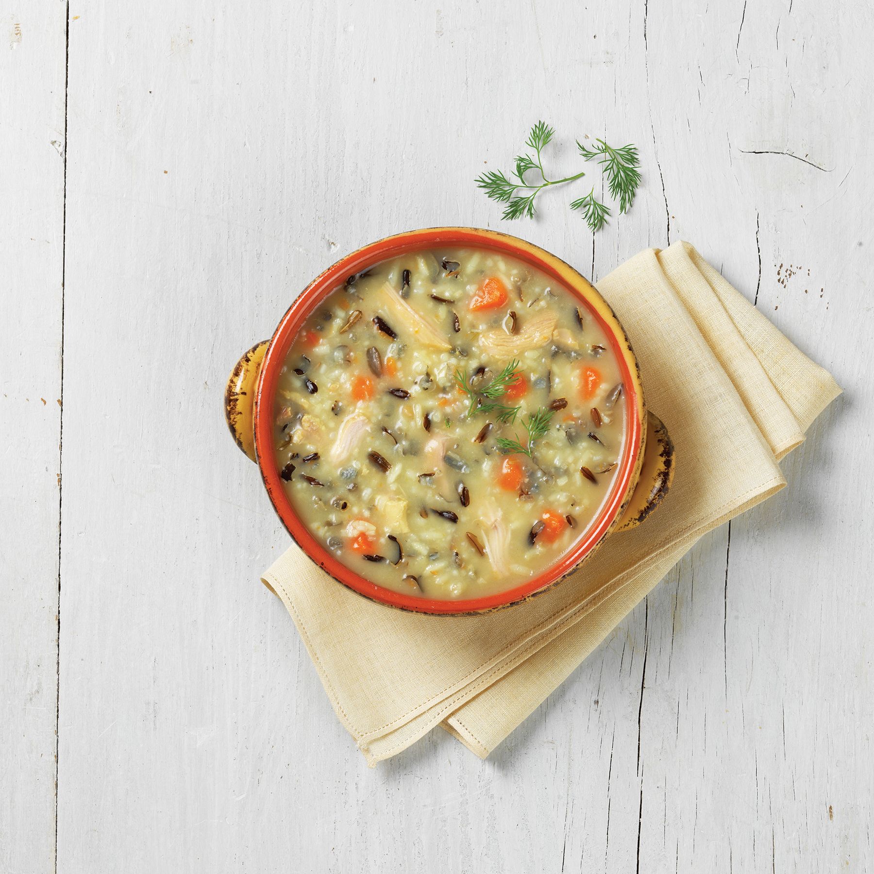 Chicken with Wild Rice Soup