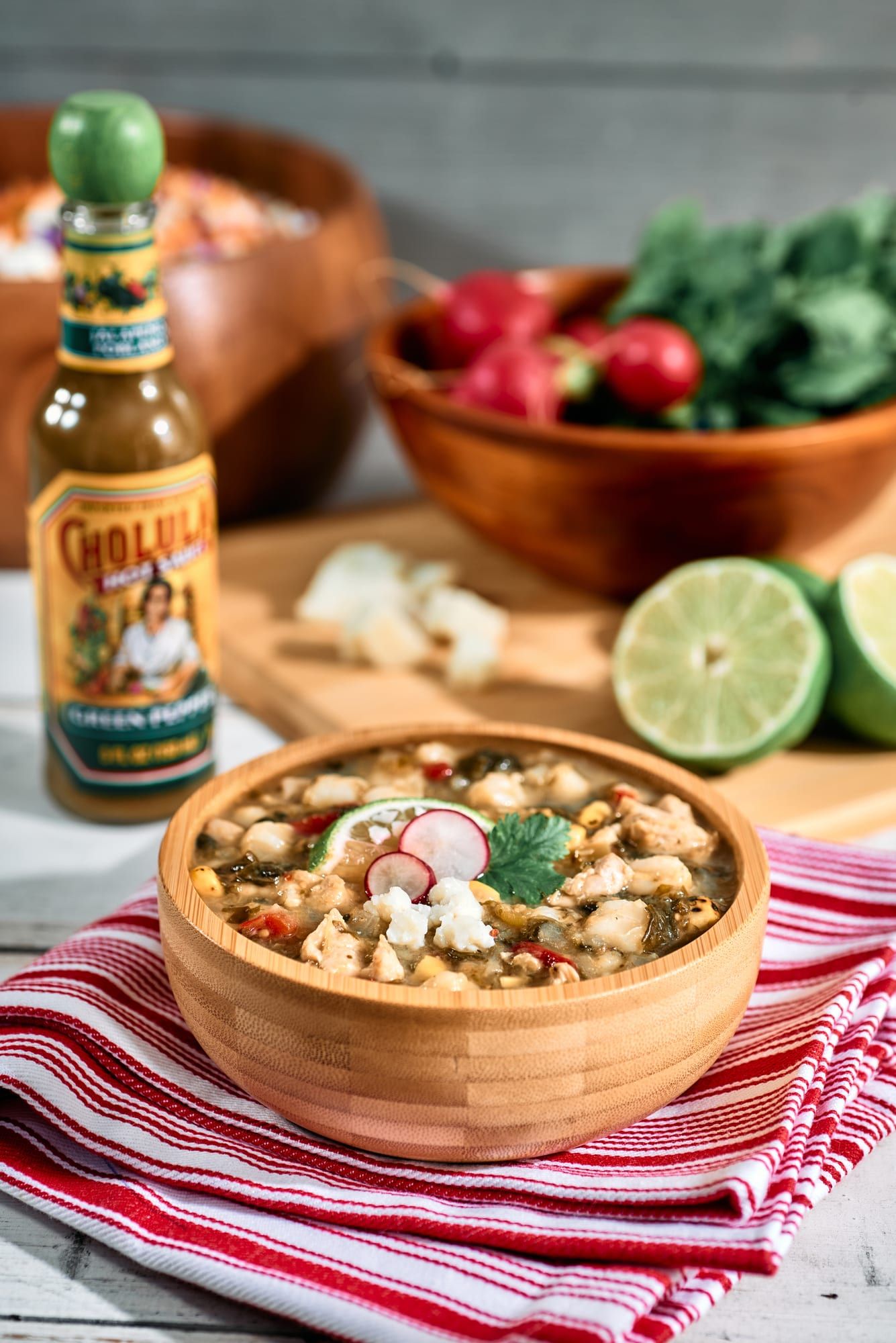 Chicken Pozole Verde Soup