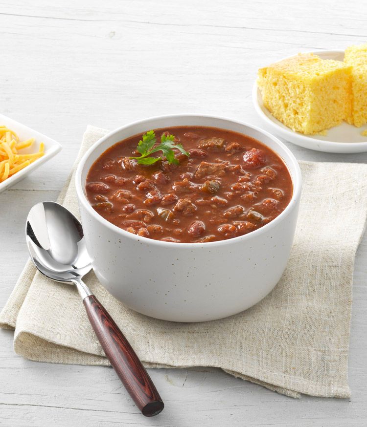 Angus Steak Chili with Beans