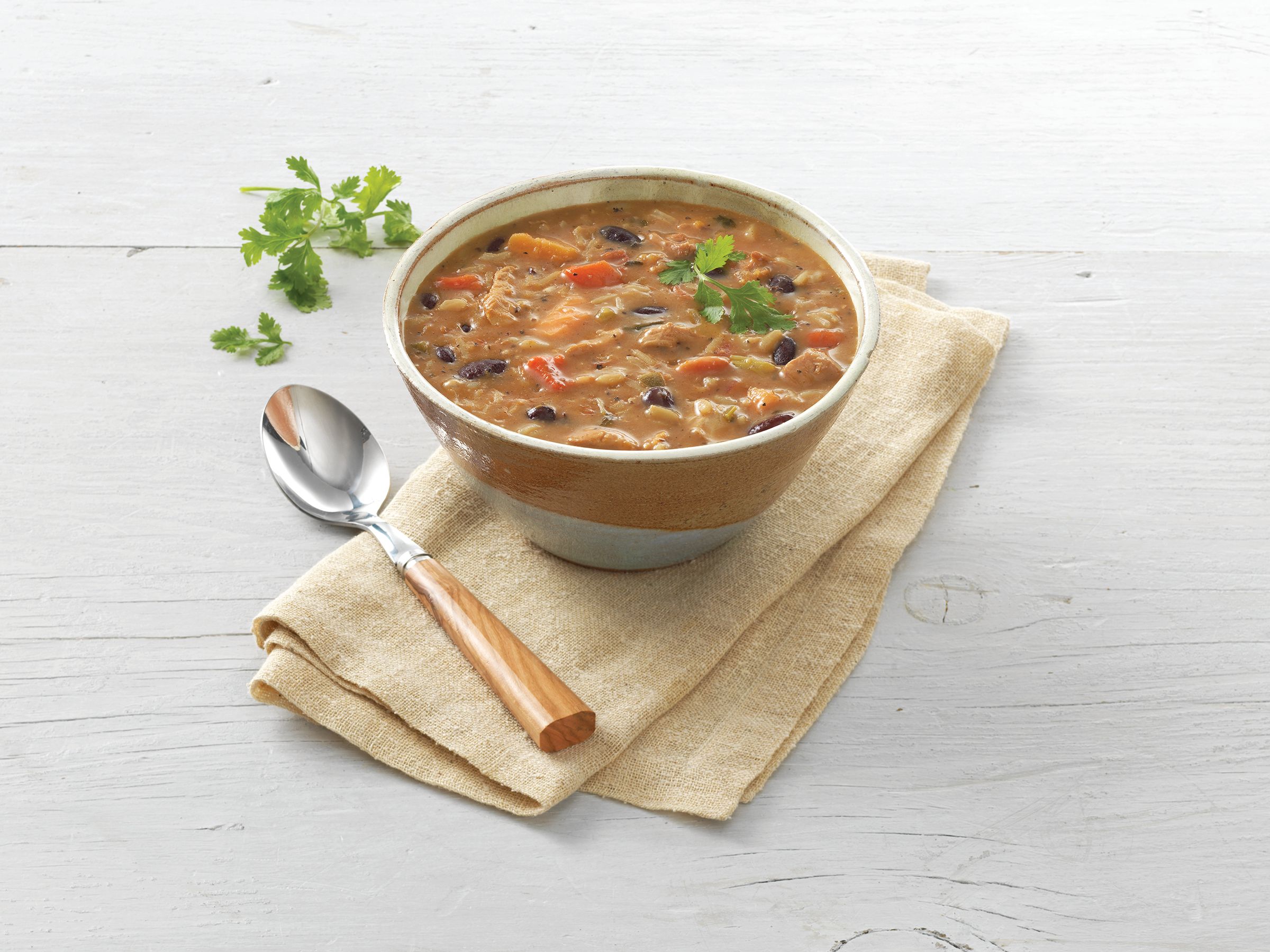 Caribbean Jerk Chicken Soup